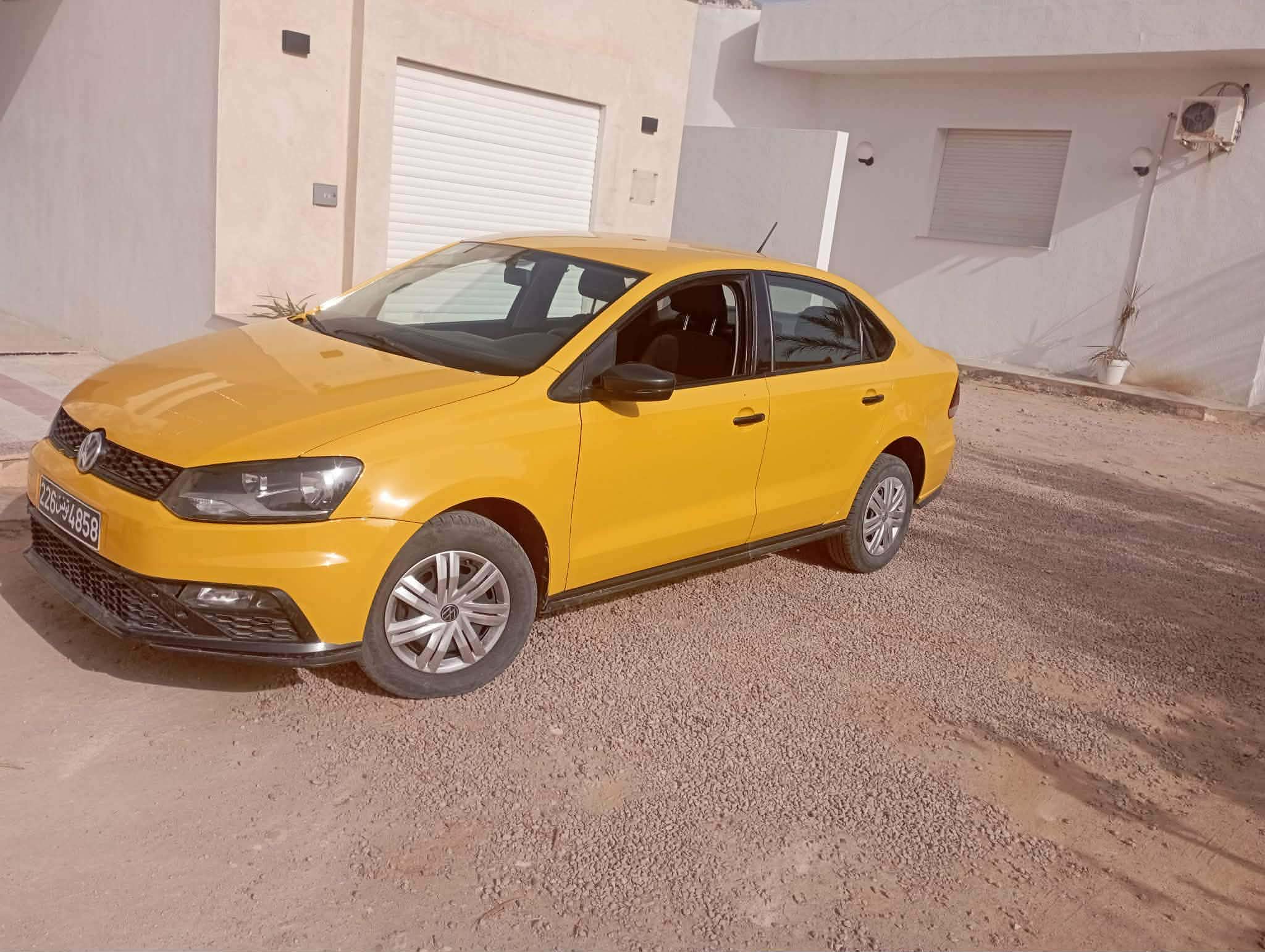 Taxi Djerba – Marwen Gzam's brand-new air-conditioned Volkswagen Polo Sedan